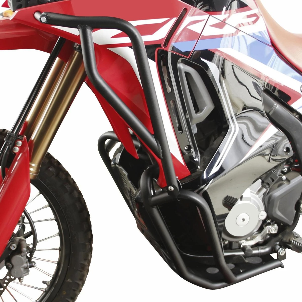 Gp Kompozit Motor Koruma Demiri Seti Siyah Honda Crf250 Rally 2023-2024 Uyumlu
