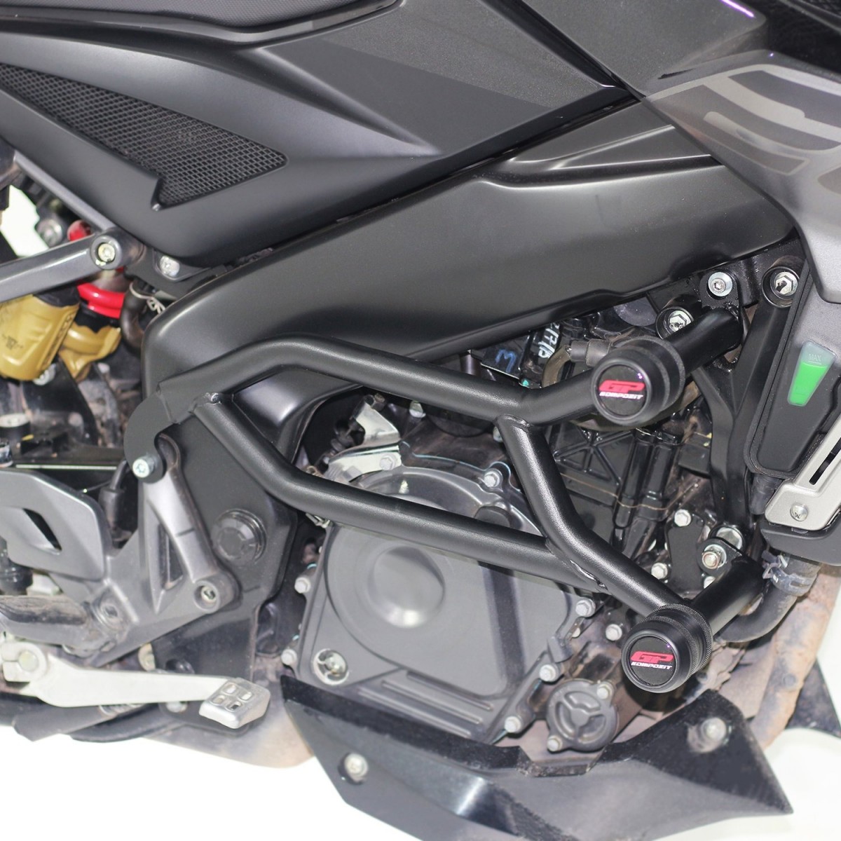 Gp Kompozit Motor Koruma Demiri Siyah Bajaj Pulsar Ns 200 2011-2021