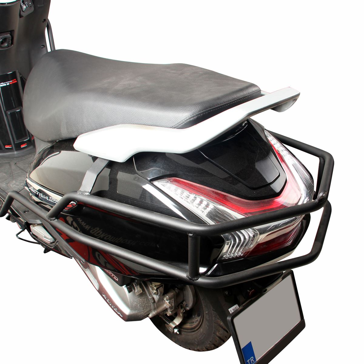 Honda Actıva 125 Ön Arka Motor Koruma Demiri Siyah 2023-2024 Gp Kompozit