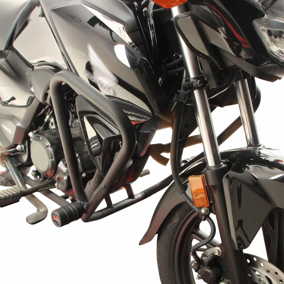 Gp Kompozit Motor Koruma Demiri Siyah Honda Cb125f 2023-2024 Uyumlu