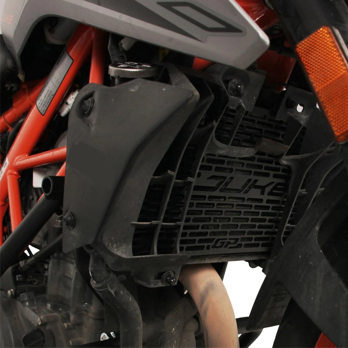Gp Kompozit Radyatör Koruma Demiri Siyah Ktm Duke 250/390 2017-2023
