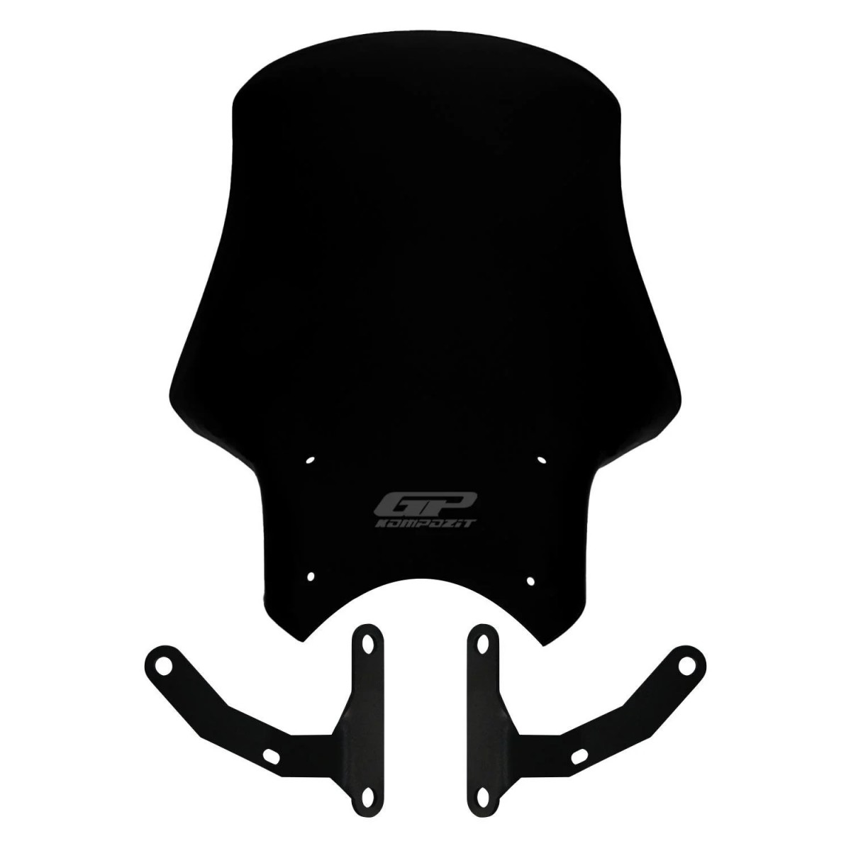 Gp Kompozit Siperlik Camı Siyah 49cm Honda Cb 125r Cb 250r 2018-2024