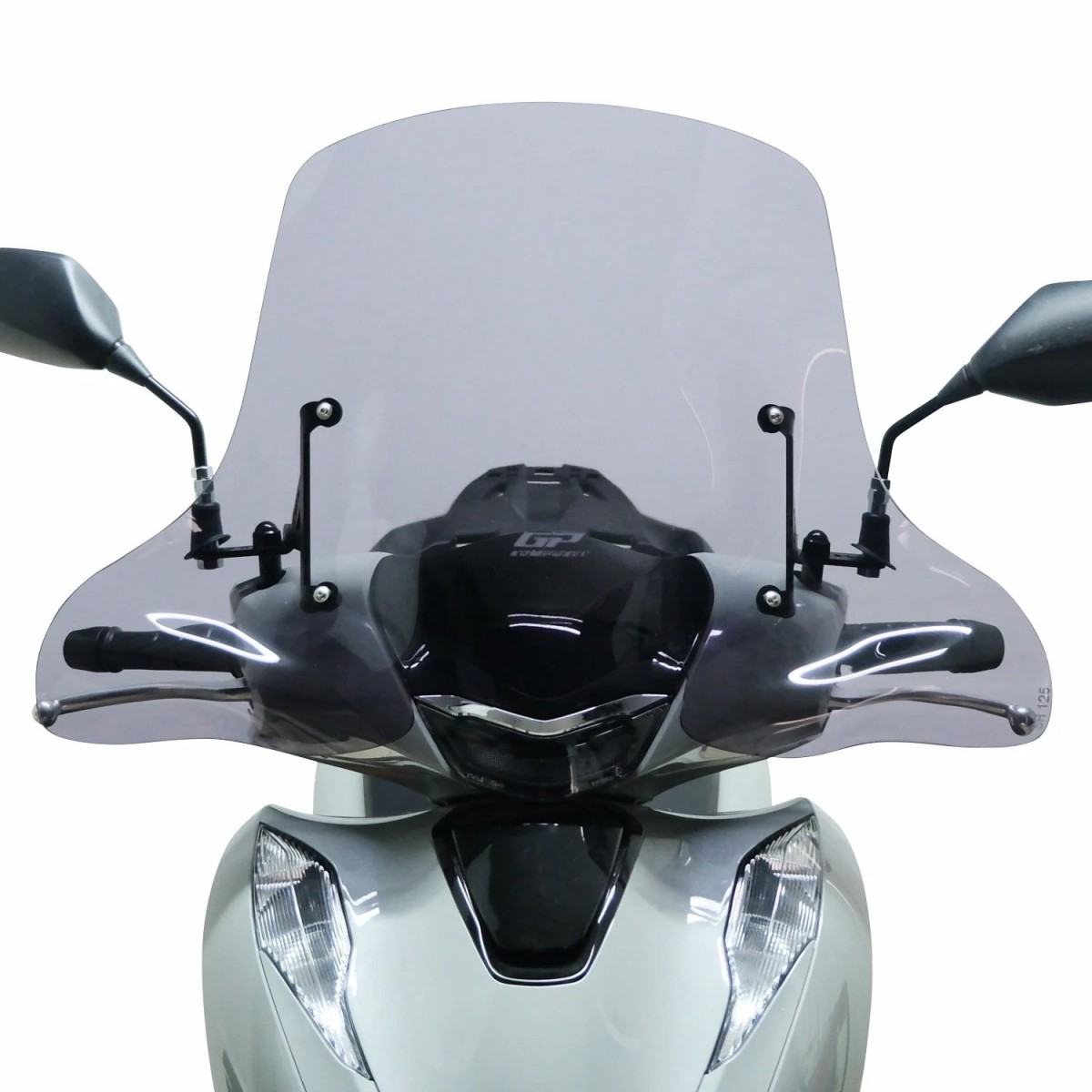 Gp Kompozit Siperlik Ön Cam Füme 45cm Honda Sh 125 2024 Uyumlu