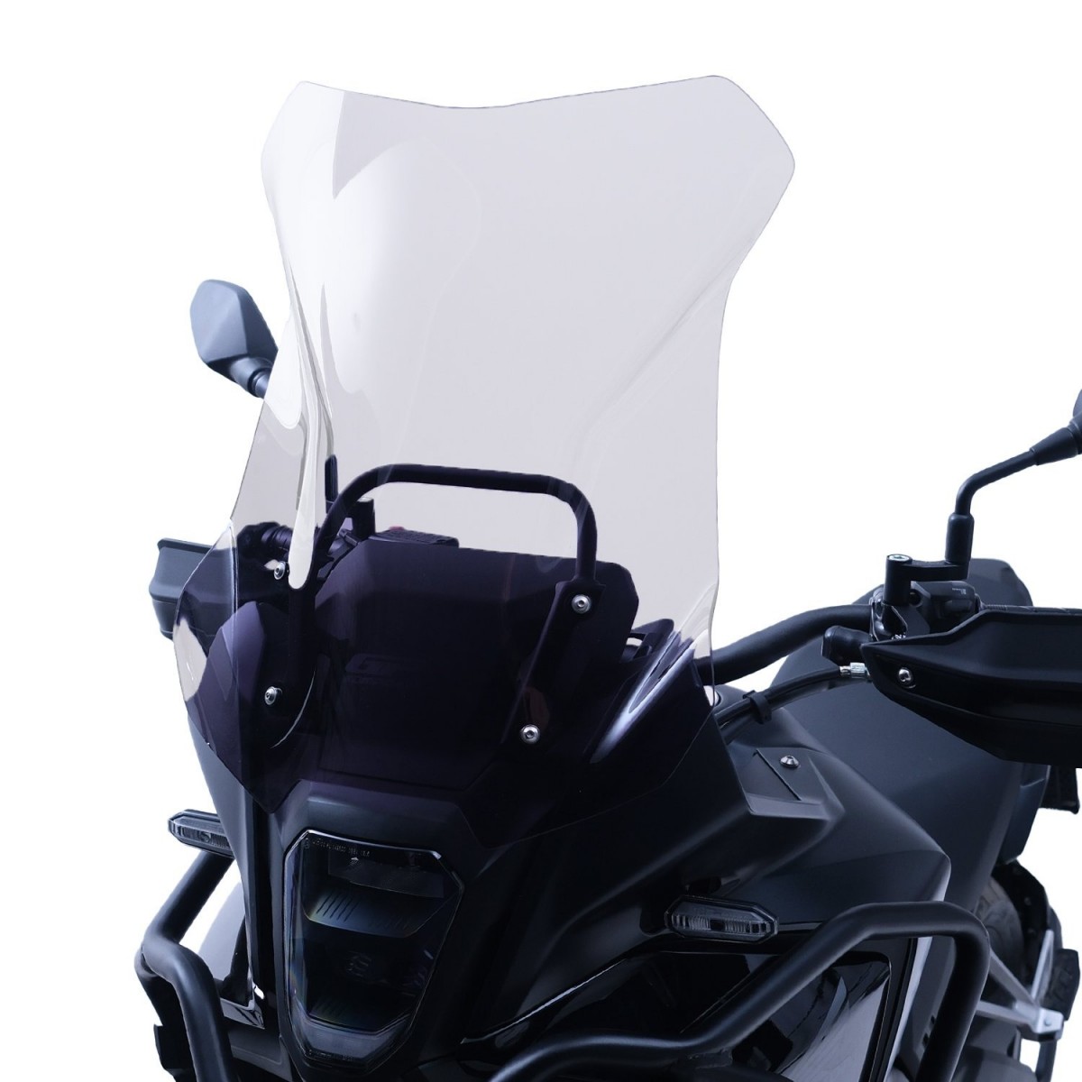 Gp Kompozit Siperlik Ön Camı Şeffaf 49 Cm Honda Nx 500 2025 Uyumlu