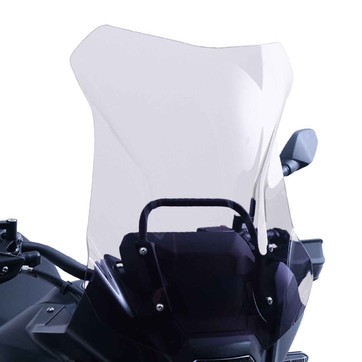 Gp Kompozit Siperlik Ön Camı Şeffaf 49 Cm Honda Nx 500 2025 Uyumlu