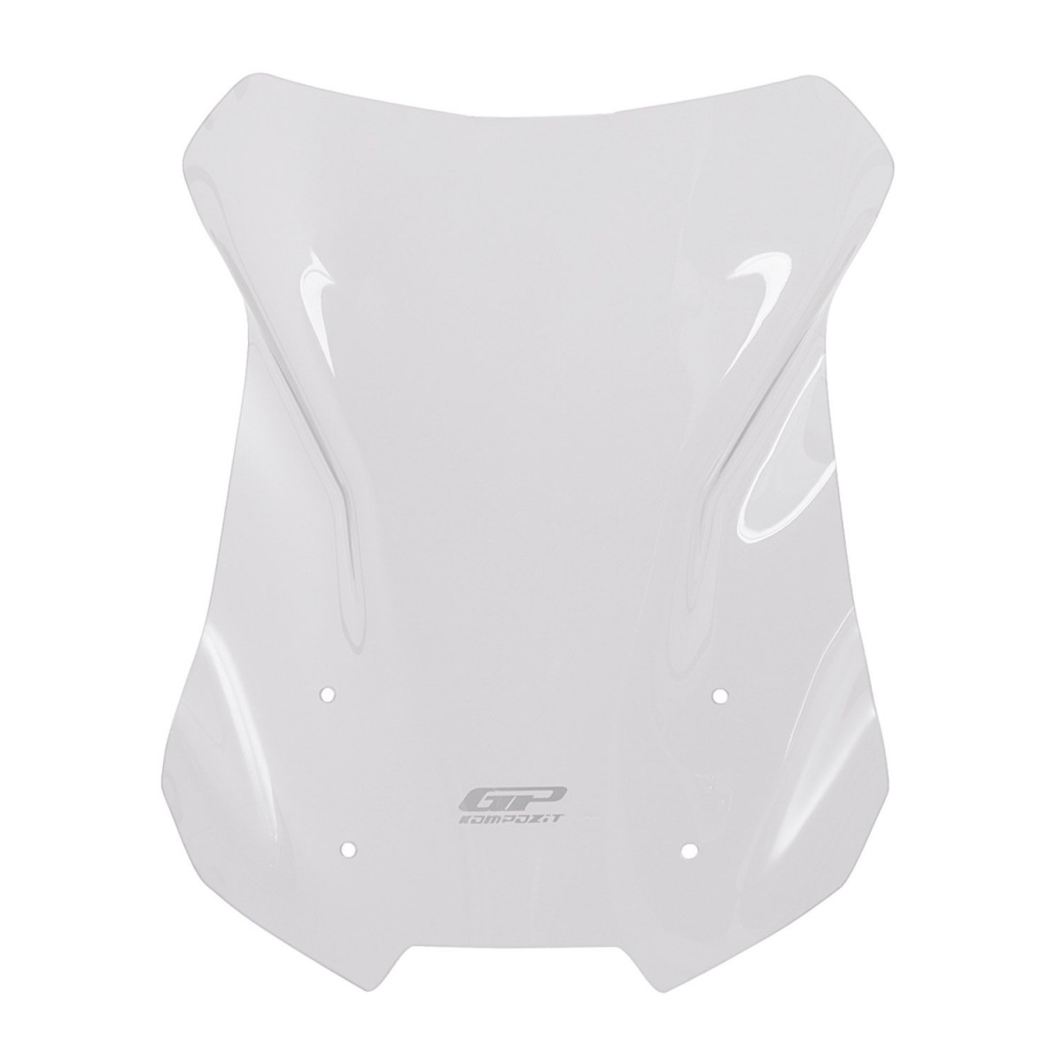 Gp Kompozit Siperlik Ön Camı Şeffaf 49 Cm Honda Nx 500 2025 Uyumlu