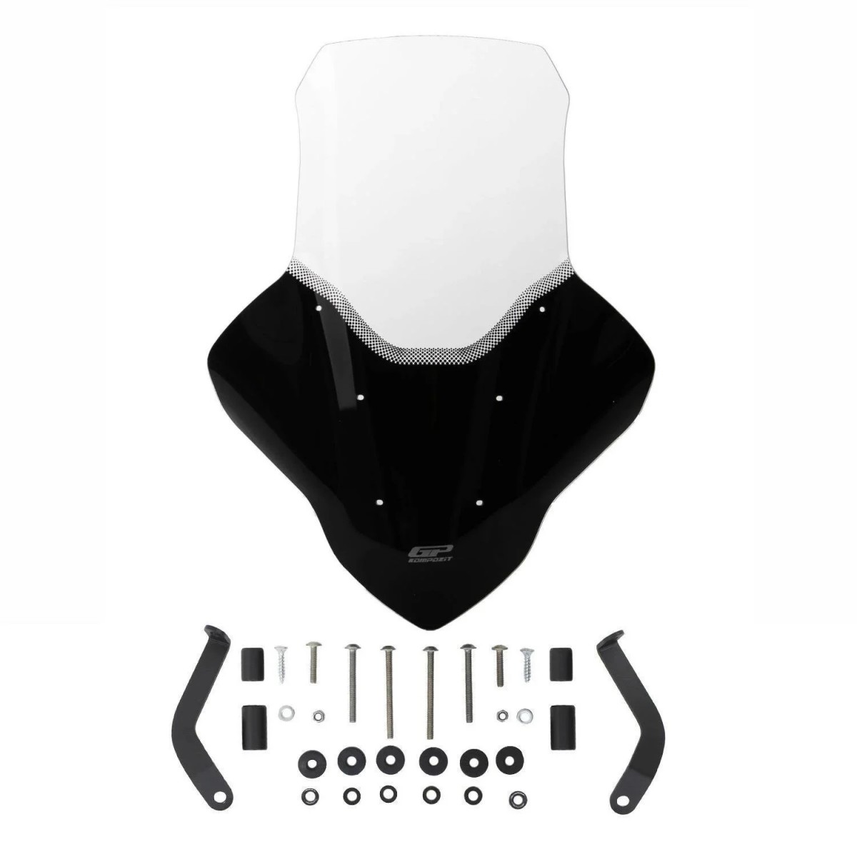 Gp Kompozit Siperlik Tur Camı 74cm Şeffaf Elcikli Yamaha Nmax 125 155 2021-2024