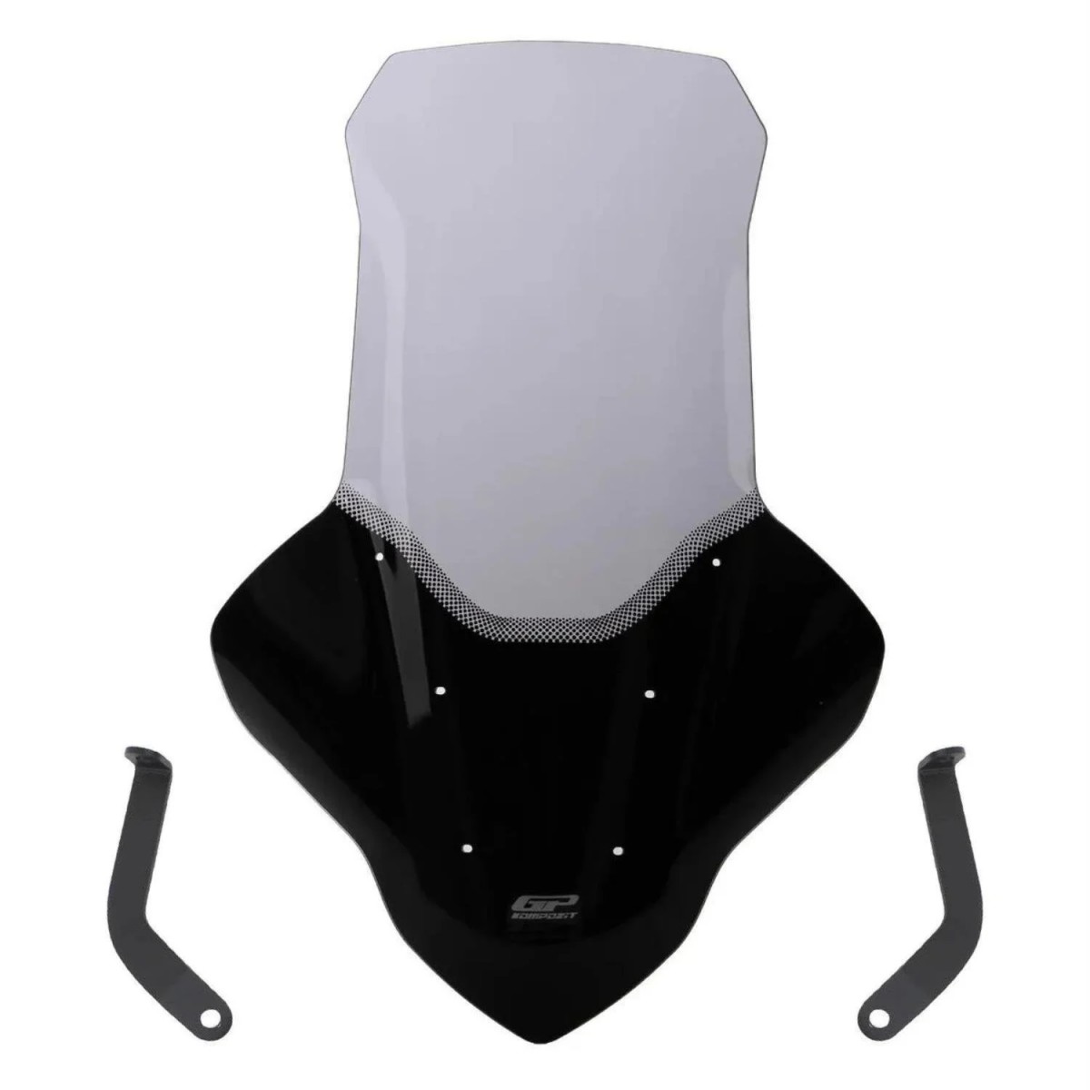 Gp Kompozit Siperlik Tur Camı 82cm Füme Elcikli Uzun Yamaha Nmax 125 / 155 2021-2024 Uyumlu