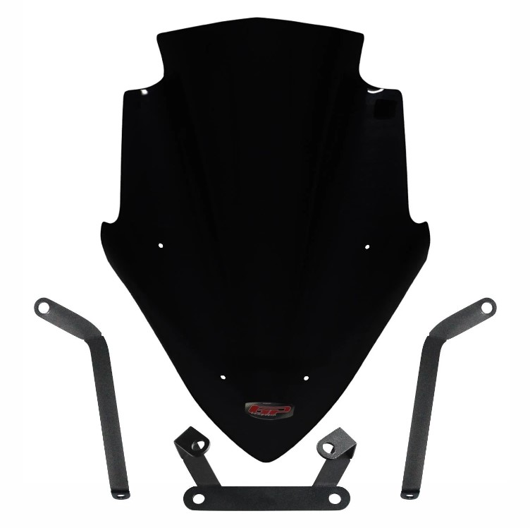 Gp Kompozit Siperlik Tur Camı Bajaj Pulsar Ns 200 - Siyah Yeni Model 47 Cm 2011-2024
