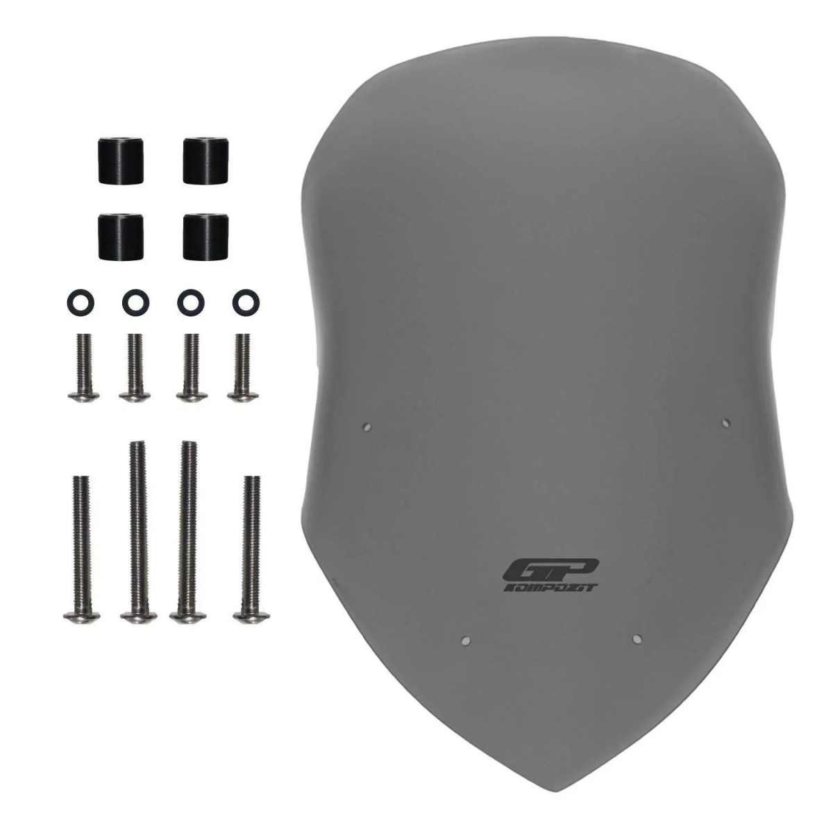 Gp Kompozit Siperlik Tur Camı Şeffaf Yamaha X-max 250 300 400 2018-2023 65cm