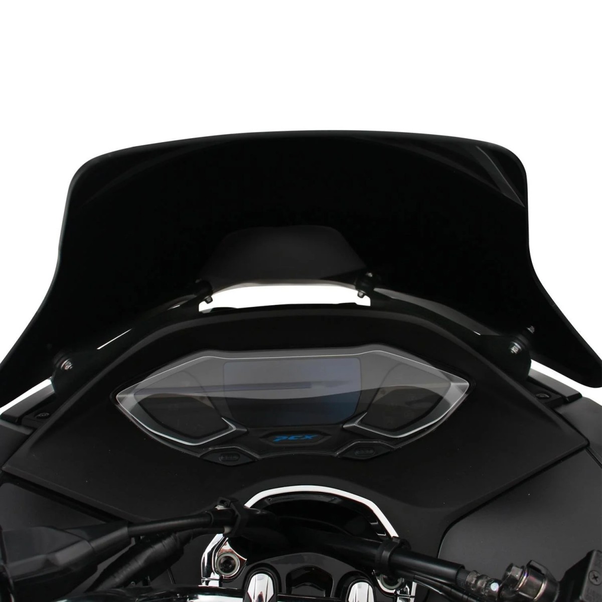 Gp Kompozit Siperlik Tur Camı Spor Siyah 55cm Honda Pcx 125 150 2021-2024