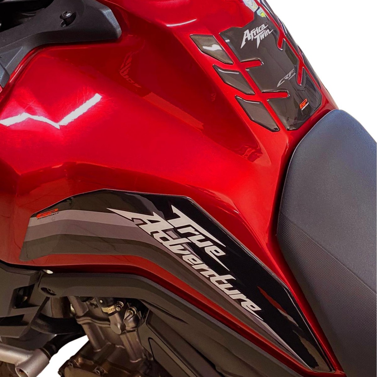 Gp Kompozit Tank Pad Seti Honda Africa Twin Crf1000l 2018-2019 Siyah