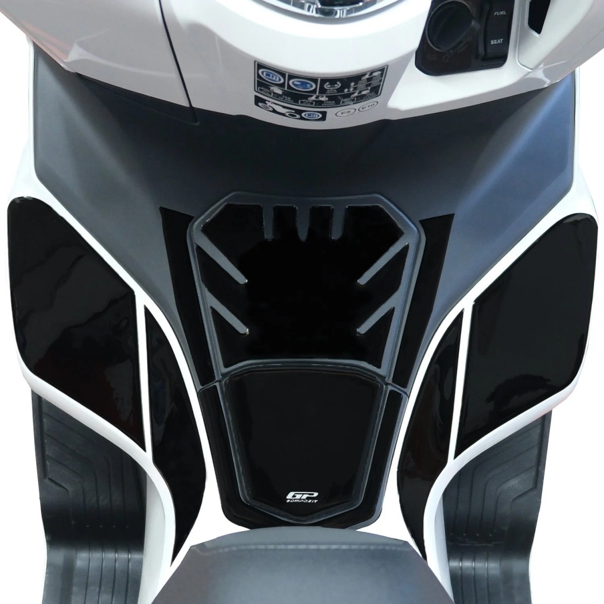 Gp Kompozit Tank Pad Siyah Honda Pcx 125 2021-2024