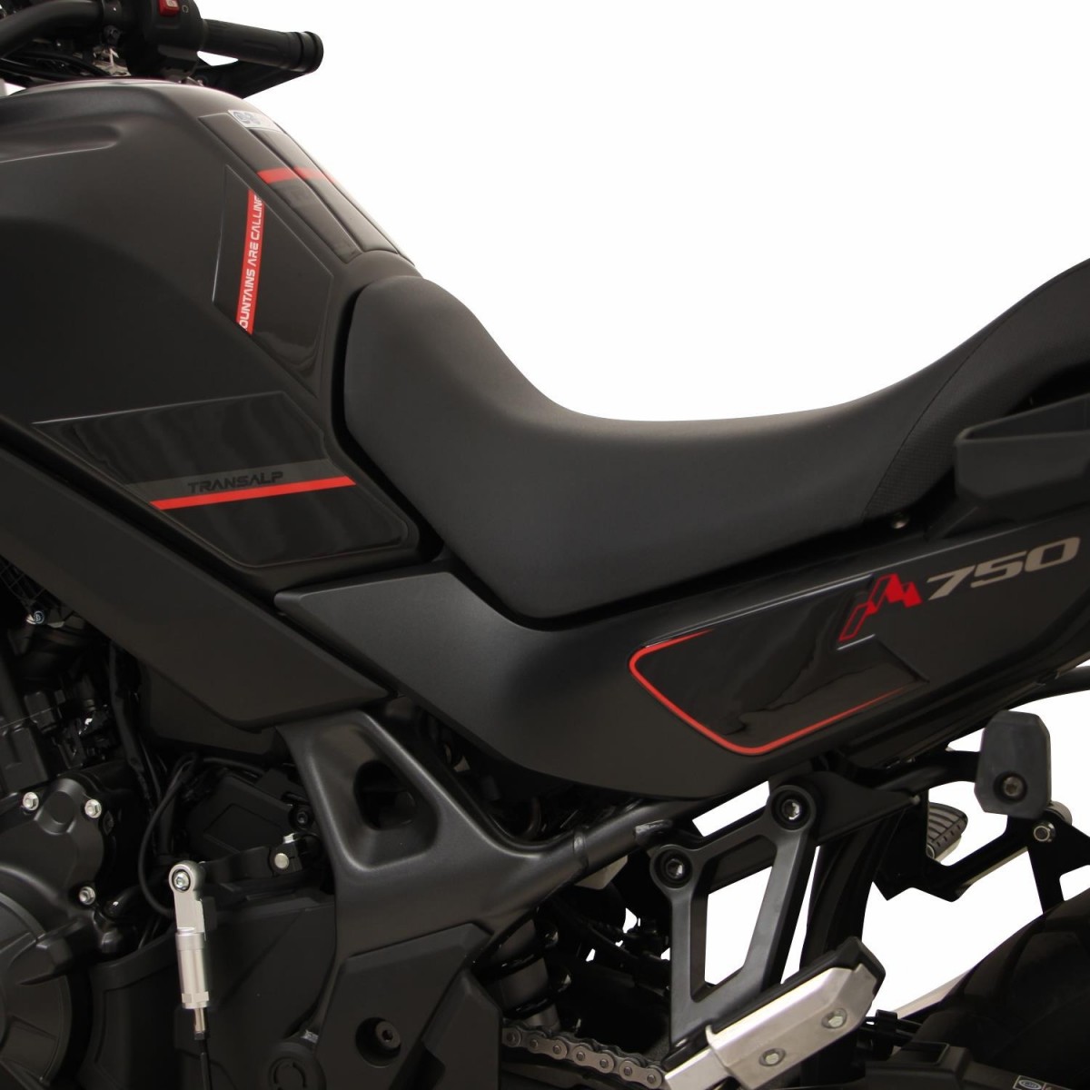Gp Kompozit Tank Pad Siyah Honda Xl 750 L Transalp 2023-2024