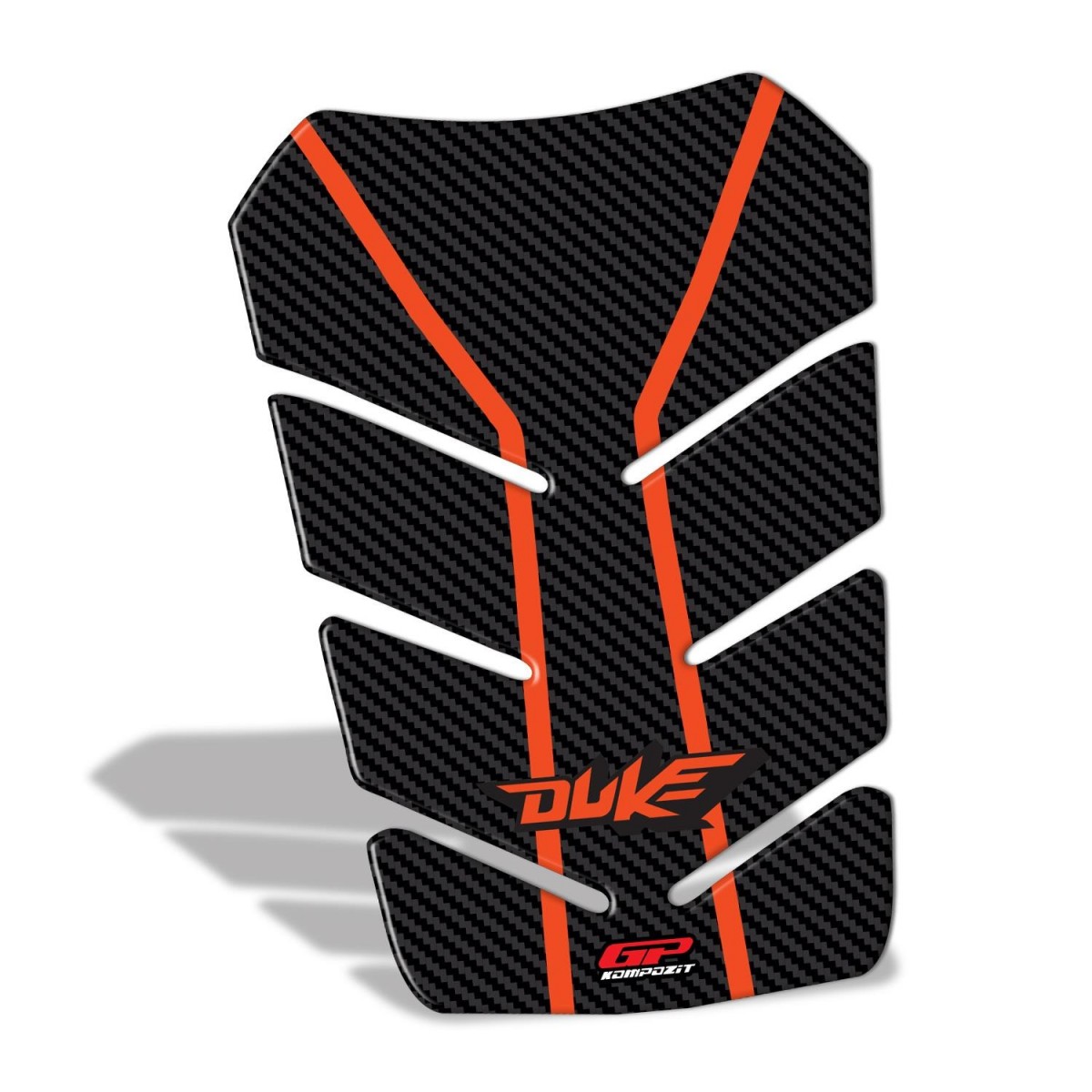 Gp Kompozit Tank Pad Turuncu-karbon Ktm Duke 250 2011-2023