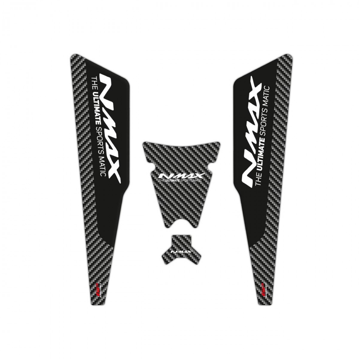 Gp Kompozit Tank Pad Yamaha Nmax 125 155 2015-2020 Karbon Desenli