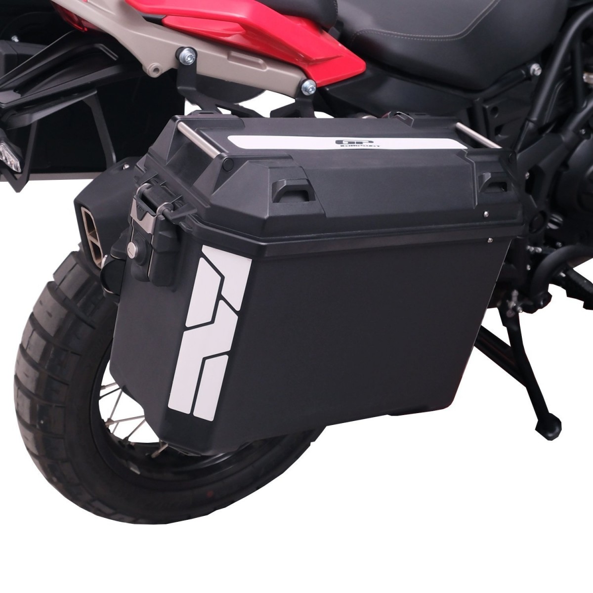 Gp Kompozit Universal 26 Lt X 2 Plastik Motosiklet Yan Çanta Seti Siyah