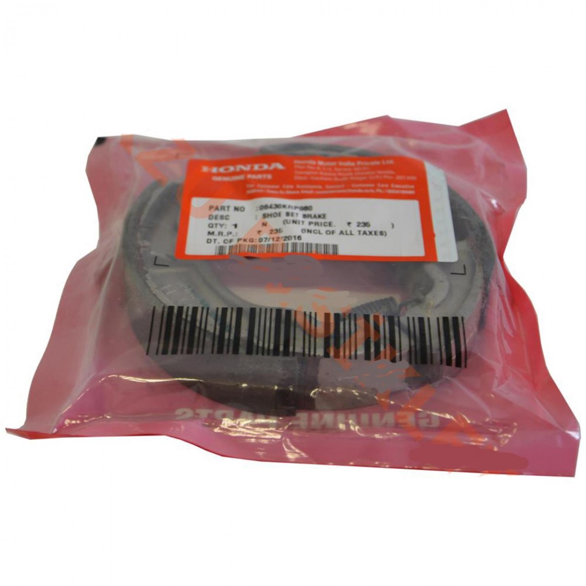 Hero Hunk Arka Fren Balatası Orj Hero Hunk Arka Fren Balatası Orj