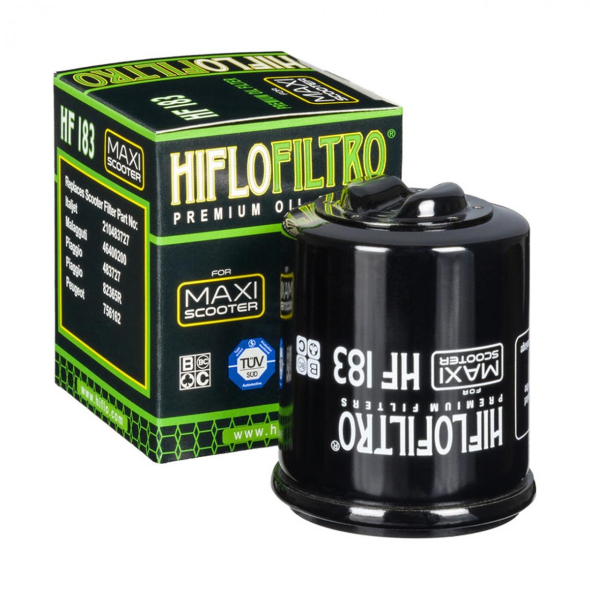 Hiflo Hf183 Yağ Filtresi2007-2009 Derbi Gp1 250