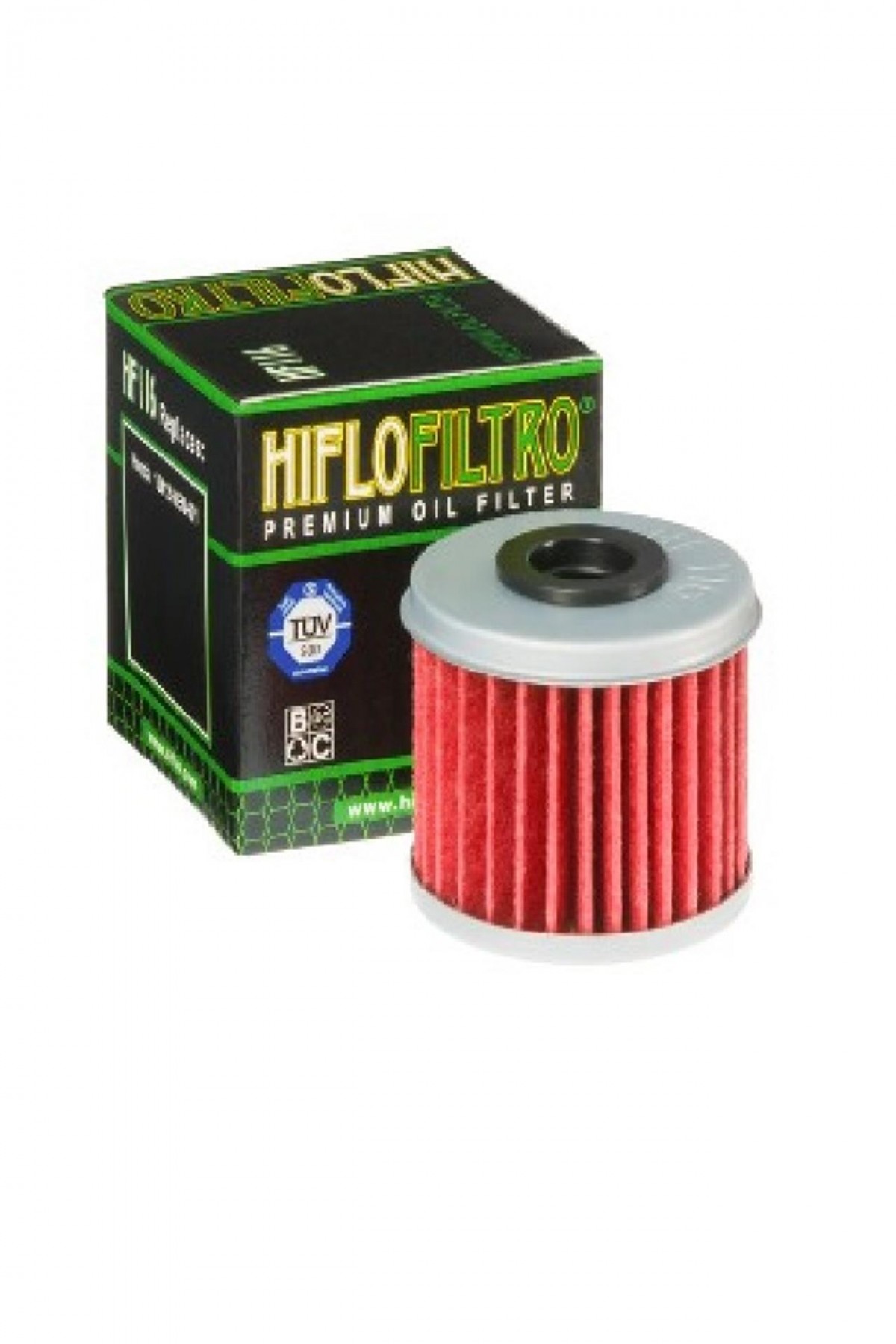 Hıflo Yağ Filtresi Hf116 Honda Crf250 R 450 R Polarıs 325 Atv Honda Trx 450 Atv, Husqvarna Te Tx 250