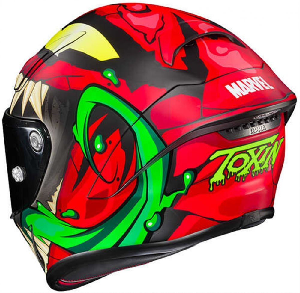 Hjc Rpha1 Kapalı Kask Toxın Marvel Mc1sf