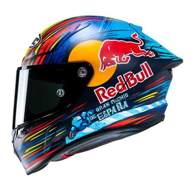 Hjc Rpha1 Red Bull Jerez Gp Mc21sf Kapalı Kask / Hjc Rpha 1