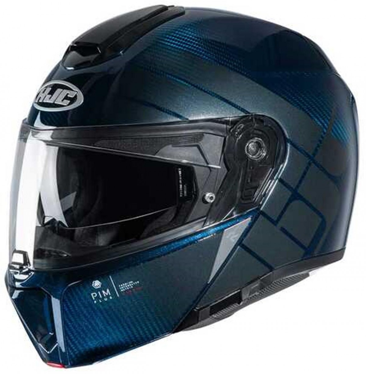 Hjc Rpha90s Çene Açılır Karbon Kask Mat Tıtanıum