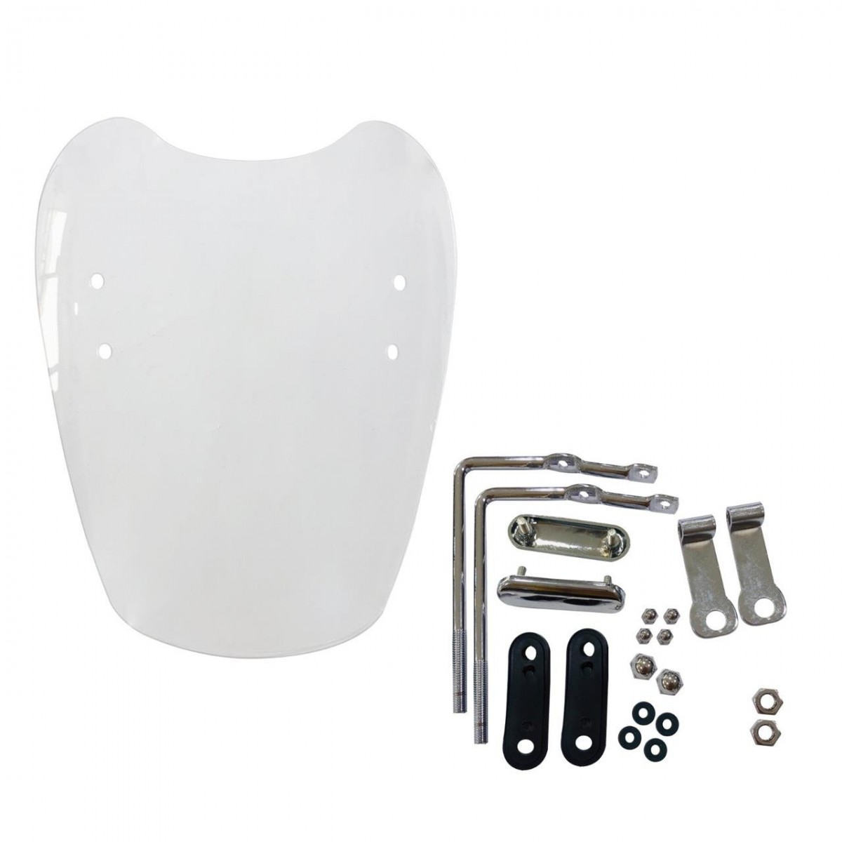 Honda Cbf 150 Siperlik Camı Bs0618 42cm X 455cm X 3mm Aparatlı Monero