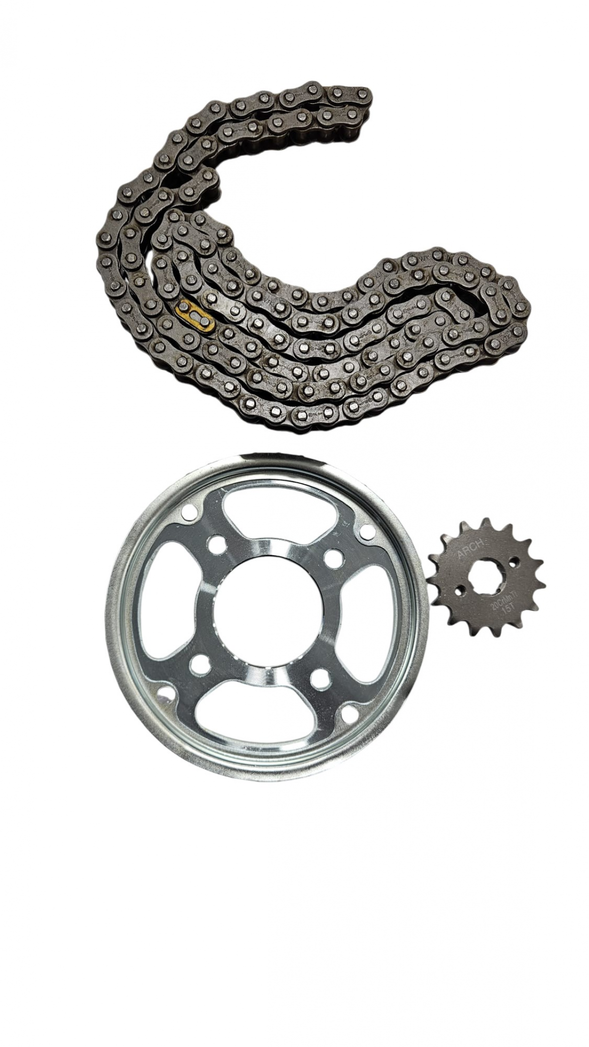 Honda Cbf150 Orj Zincir - Arch Dişli Seti Motospartan ( 15t 42t - 126l)