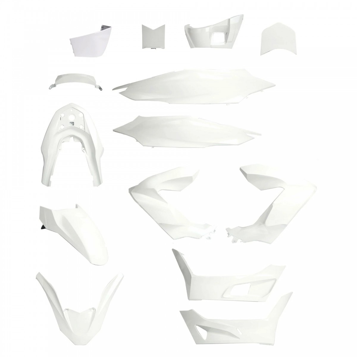 Honda Pcx 125 Kaporta Seti Beyaz 2021-2024 Monero Honda Pcx 125 Kaporta Seti Beyaz 2021-2024 Monero