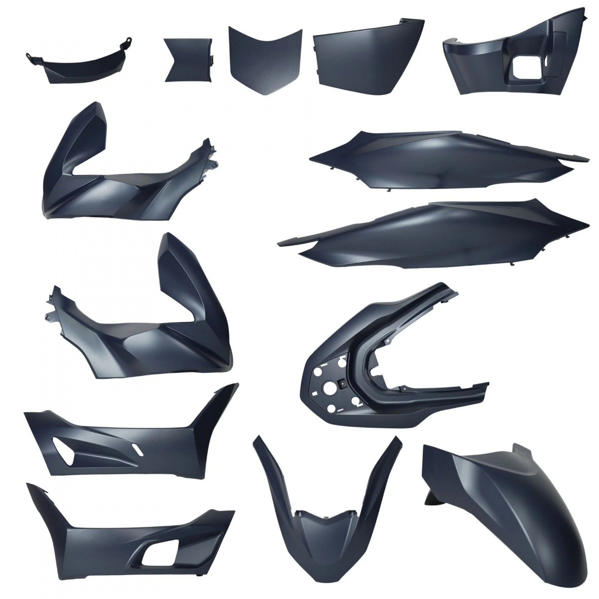 Honda Pcx 125 Mat Mavi Kaporta Seti 2021-2024