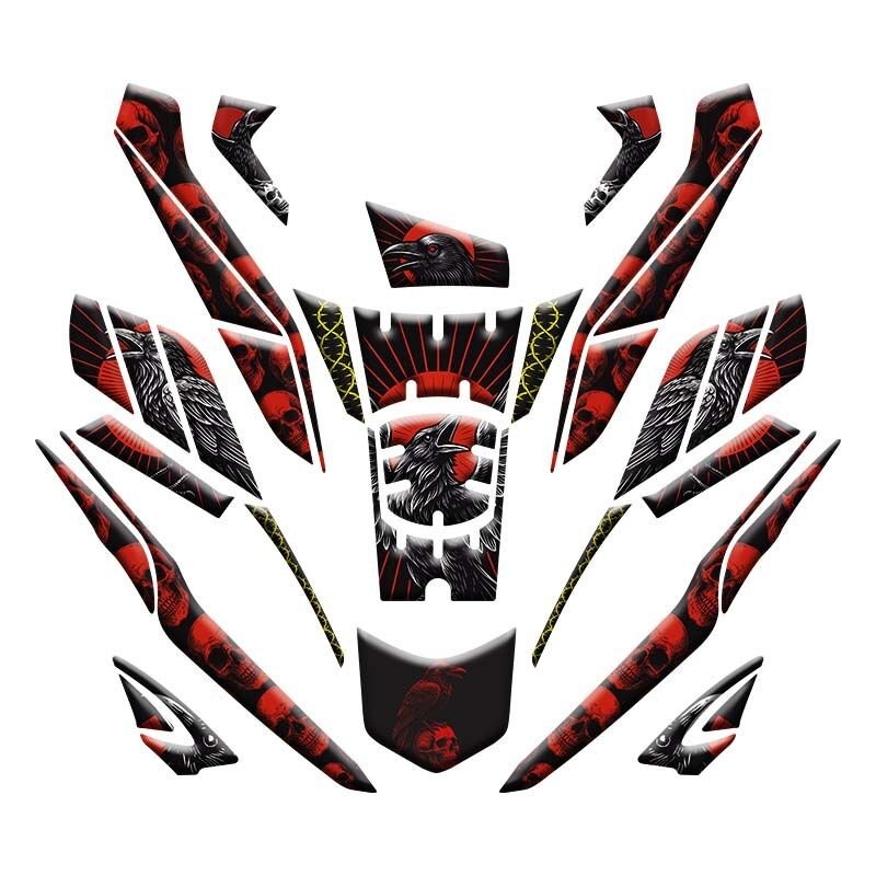 Honda Pcx 2025 Uyumlu Tank Pad Set 012