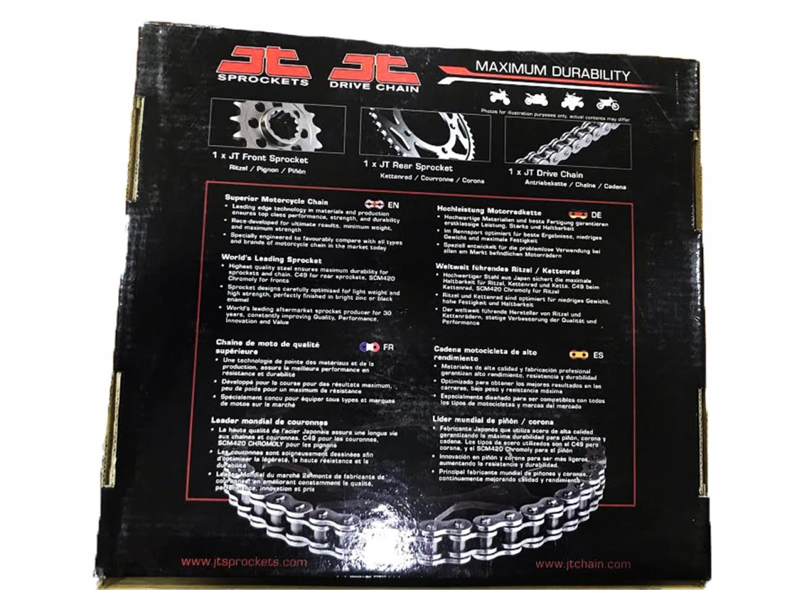 Jt Krom Zincir Dişli Seti Yamaha Yzf-r6 2006 To 2020 Jtf 1586 Jtr1876 (13s1js2cx)