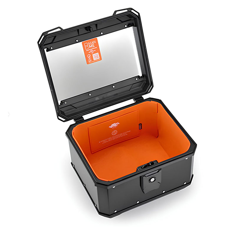 Kappa Alüminyum Çanta Siyah 40lt Kmx400b (tabla Dahil)