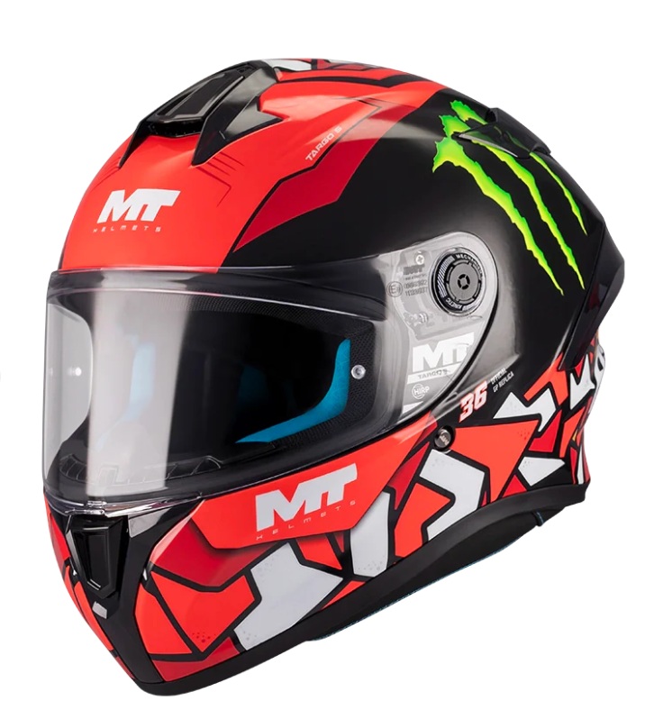 Kask Mt Ff106b Targo S Pıqueras B5 Parlak Full Face (kapalı Kask)