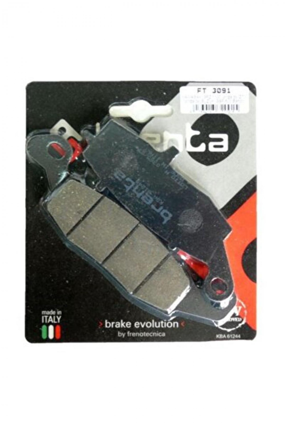 Kawasakı Z Sağ 750cc 2004-2006 Ön Fren Balatası Brenta Organik
