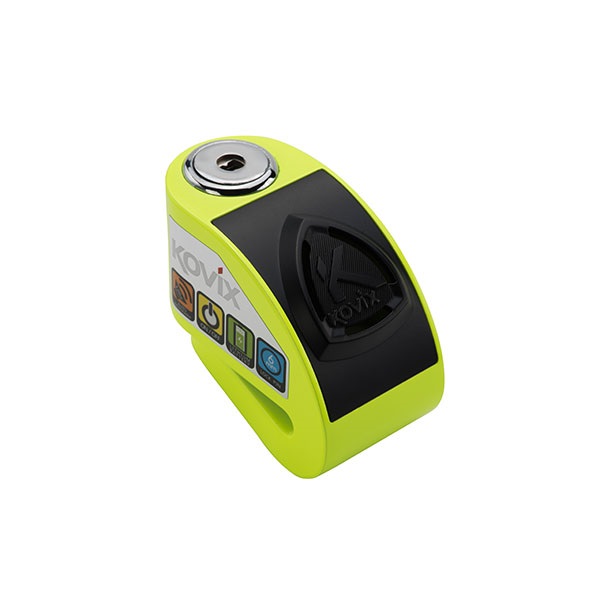 Kovıx Kd6-fg Alarmlı Disk Kilit Neon Sarı 6mm
