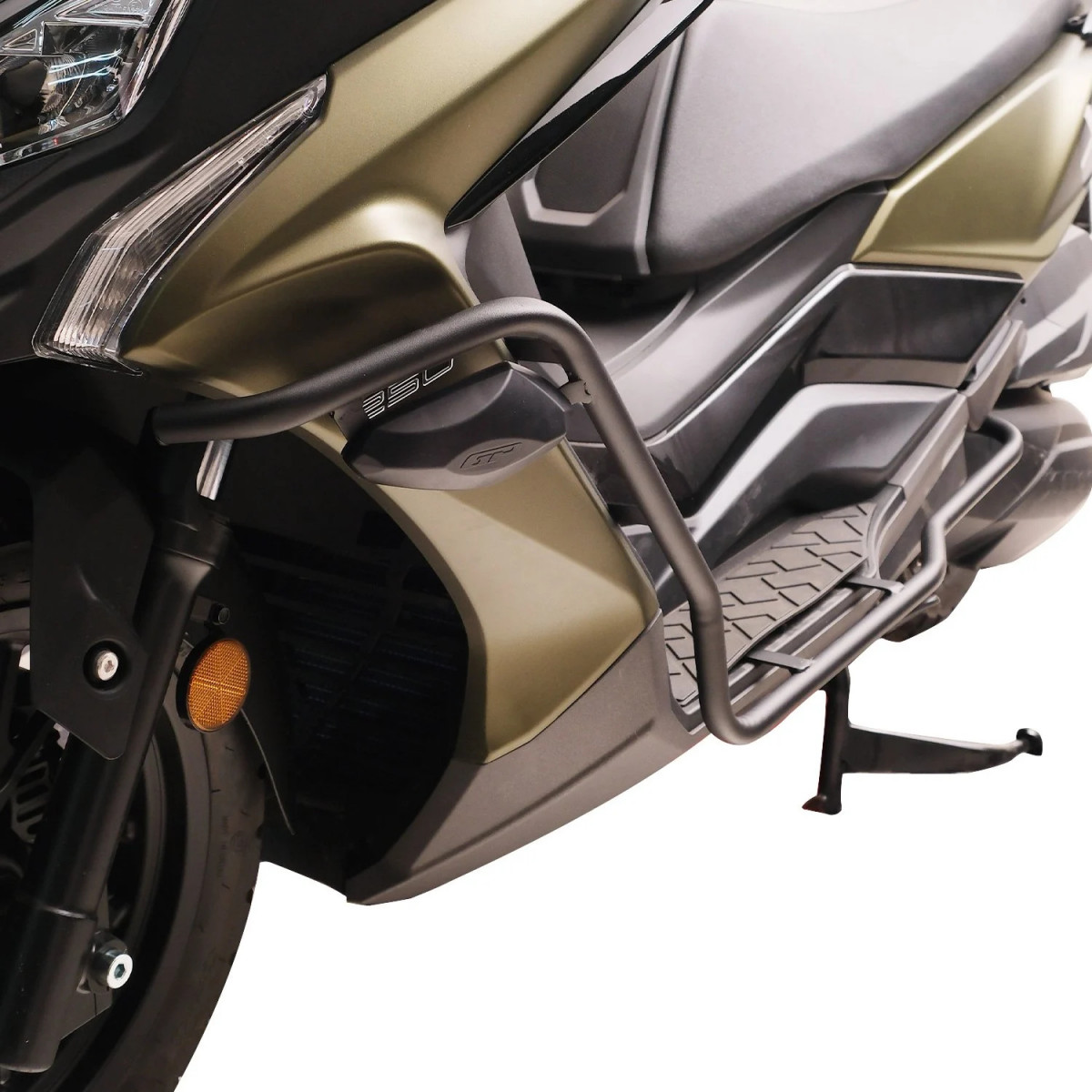 Kymco Dtx 250 360 2021-2024 Uyumlu Motor Koruma Demiri Siyah Gp Kompozit