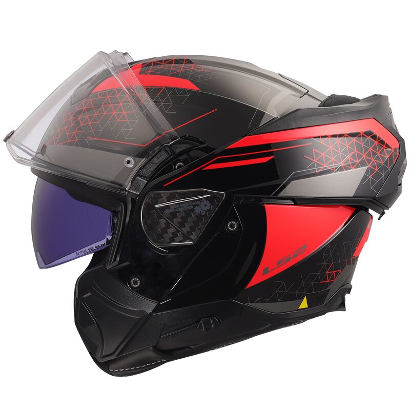 Ls2 Advant 2 Astral Kırmızı Kask