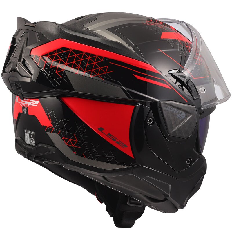 Ls2 Advant 2 Astral Kırmızı Kask