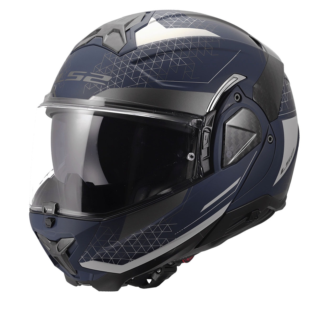 Ls2 Advant 2 Astral Mat Mavi Kask