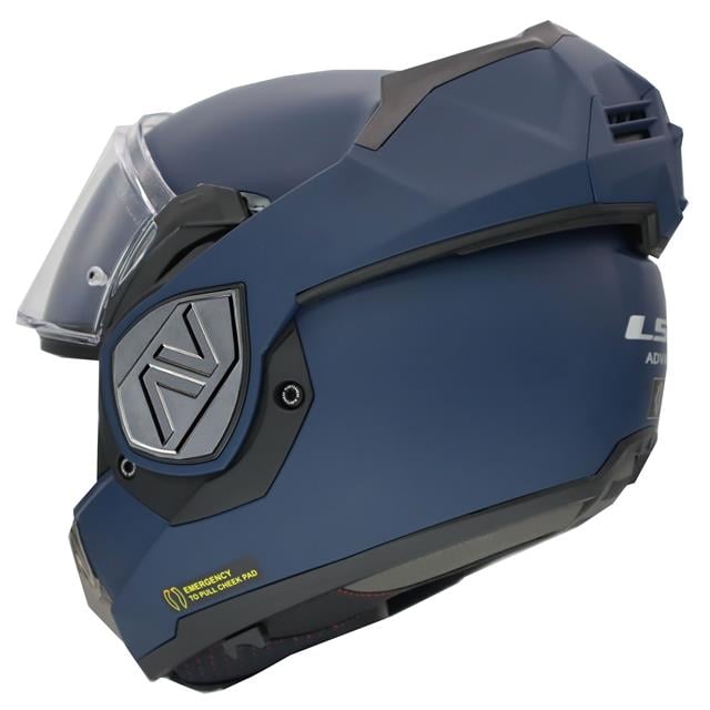 Ls2 Advant Çene Açılır Kask Mat Navy Mavi
