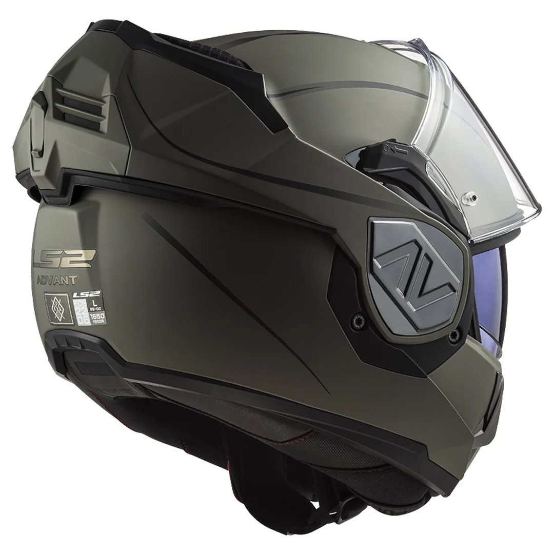 Ls2 Advant Çene Açılır Modüler Kask Mat Kum X-LARGE