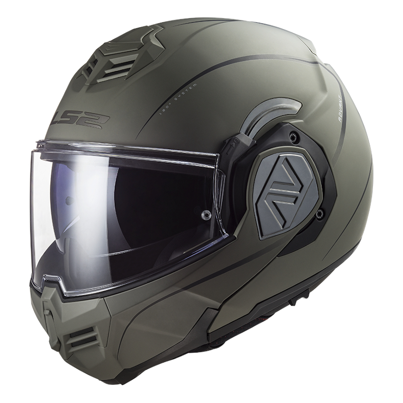 Ls2 Advant Çene Açılır Modüler Kask Mat Kum X-LARGE