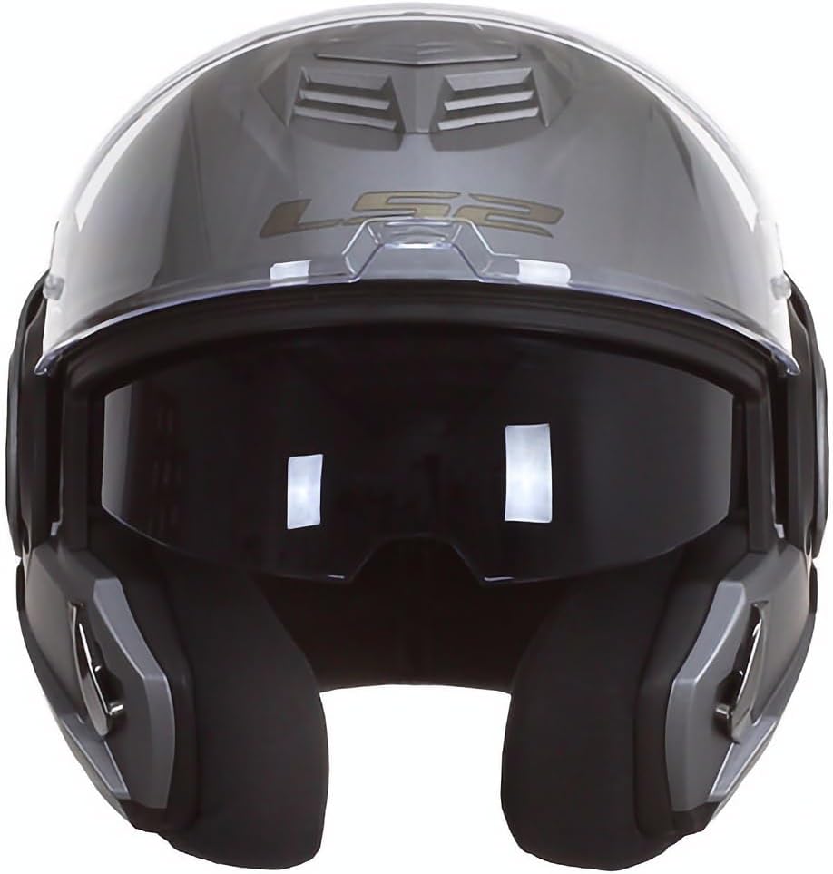 Ls2 Advant Çene Açılır Modüler Kask Mat Tıtanıum