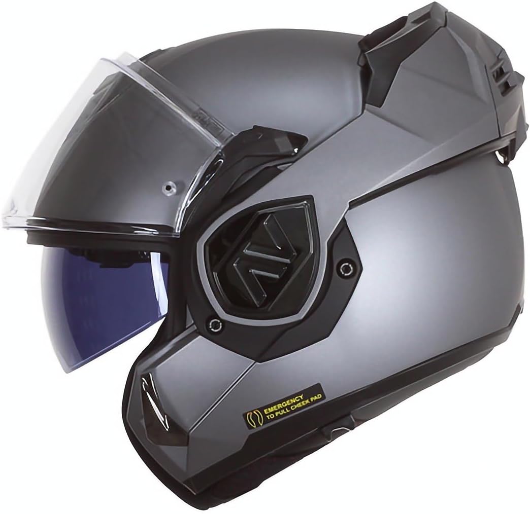 Ls2 Advant Çene Açılır Modüler Kask Mat Tıtanıum