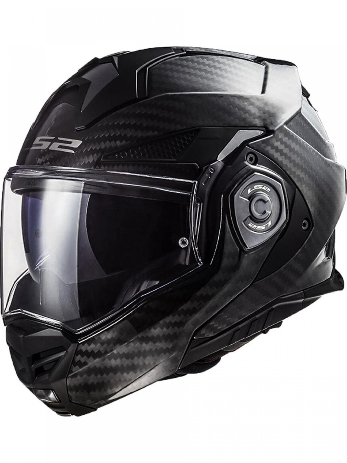 Ls2 Advant X Karbon Çene Açılır Kask Mat Siyah MEDIUM