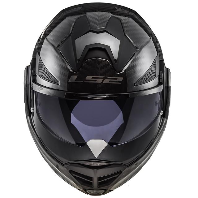 Ls2 Advant X Karbon Çene Açılır Kask Siyah