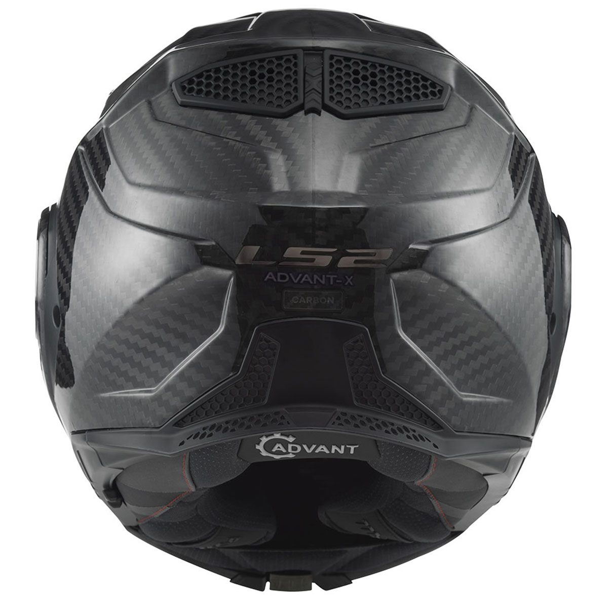 Ls2 Advant X Karbon Çene Açılır Kask Siyah