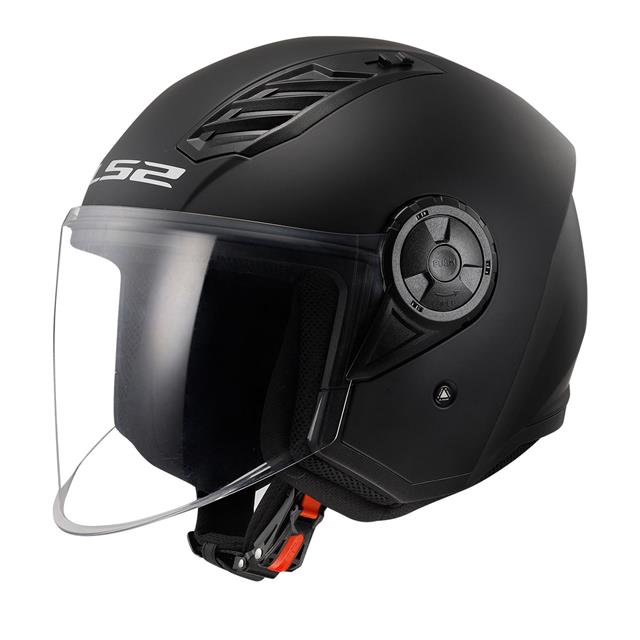 Ls2 Aırflow 2 Yarım Kask Mat Siyah LARGE